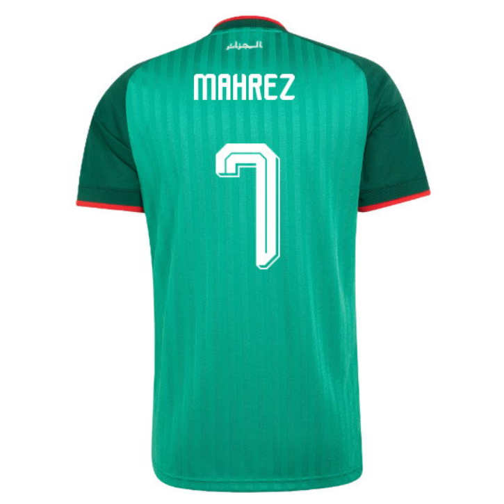 Algeriet VM 2026 Borta Riyad Mahrez 7 Herr Fotbollströjor