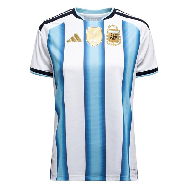 Argentina Hemma VM 2026 Dam Kortärmad Fotbollströjor