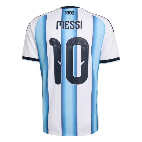 Argentina Hemma VM 2026 Herr Lionel Messi #10 Kortärmad Fotbollströjor