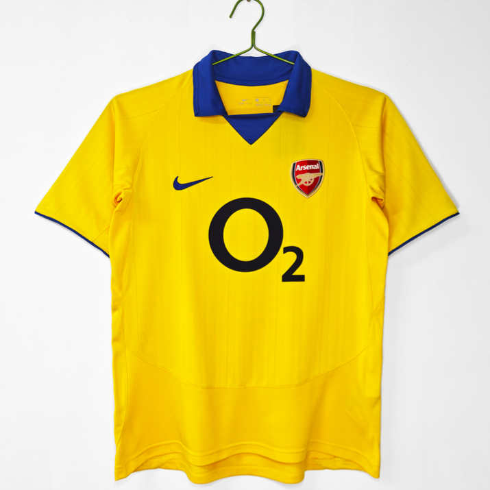 Arsenal 2003/04 Bortatröja Retro Herr matchtröja