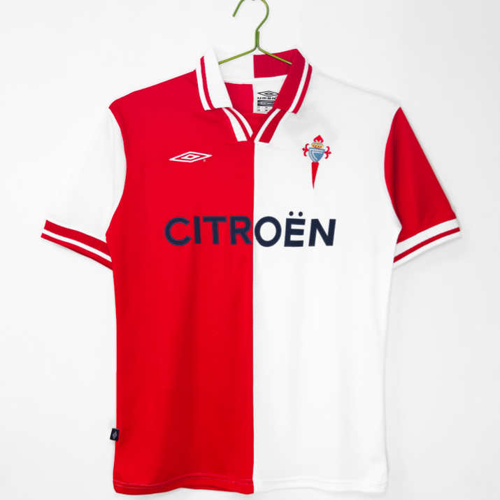 Celta de Vigo 2001/02 Tredjetröja Retro Herr matchtröja