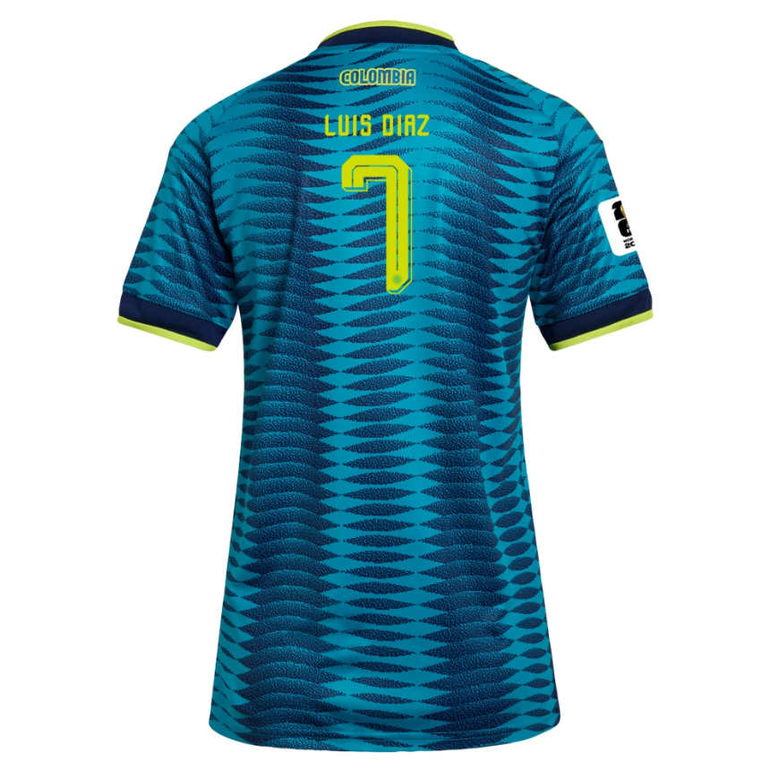 Colombia Borta VM 2026 Dam – Luis Díaz 7 Fotbollströjor (Med VM 2026-märke)