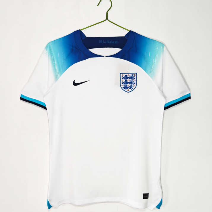 England 2022 Hemmatröja Retro Herr Matchtröja