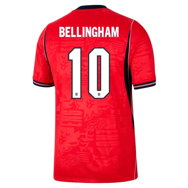 England Borta VM 2026 Herr – Jude Bellingham #10 Fotbollströjor
