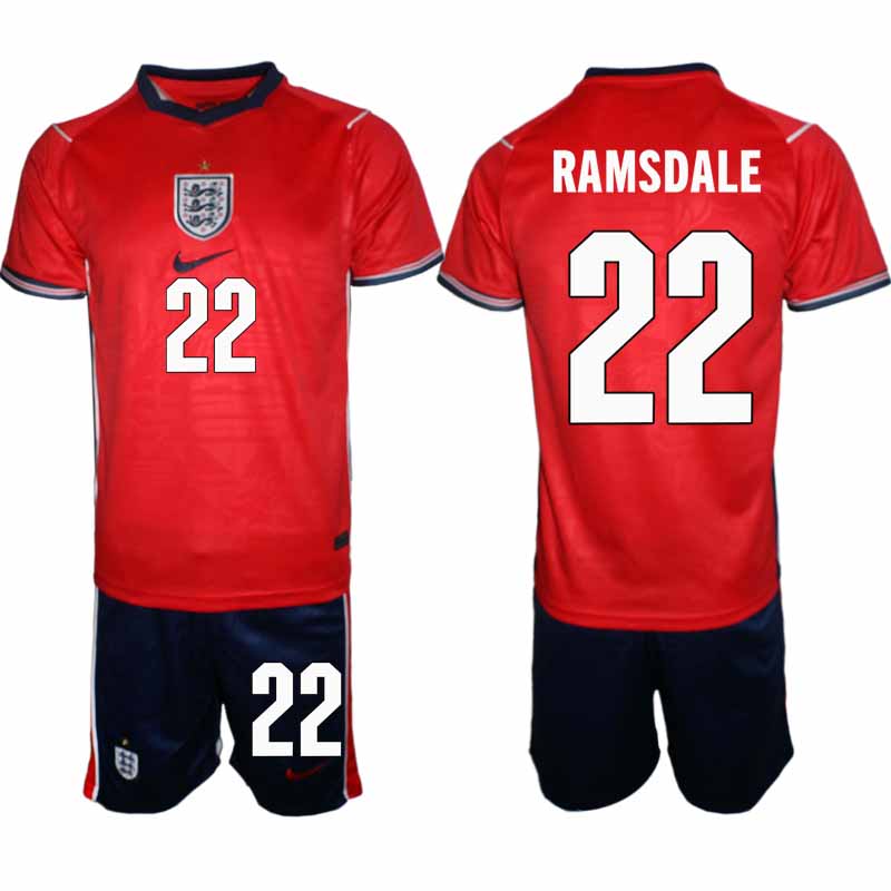 England Fotbollströja VM 2026 Borta Aaron Ramsdale 22 Herr Fotbollsset