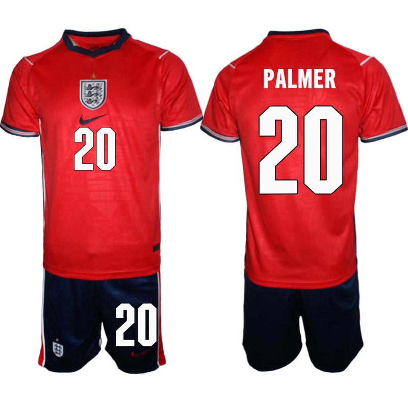 England Fotbollströja VM 2026 Borta Cole Palmer 20 Herr Fotbollsset