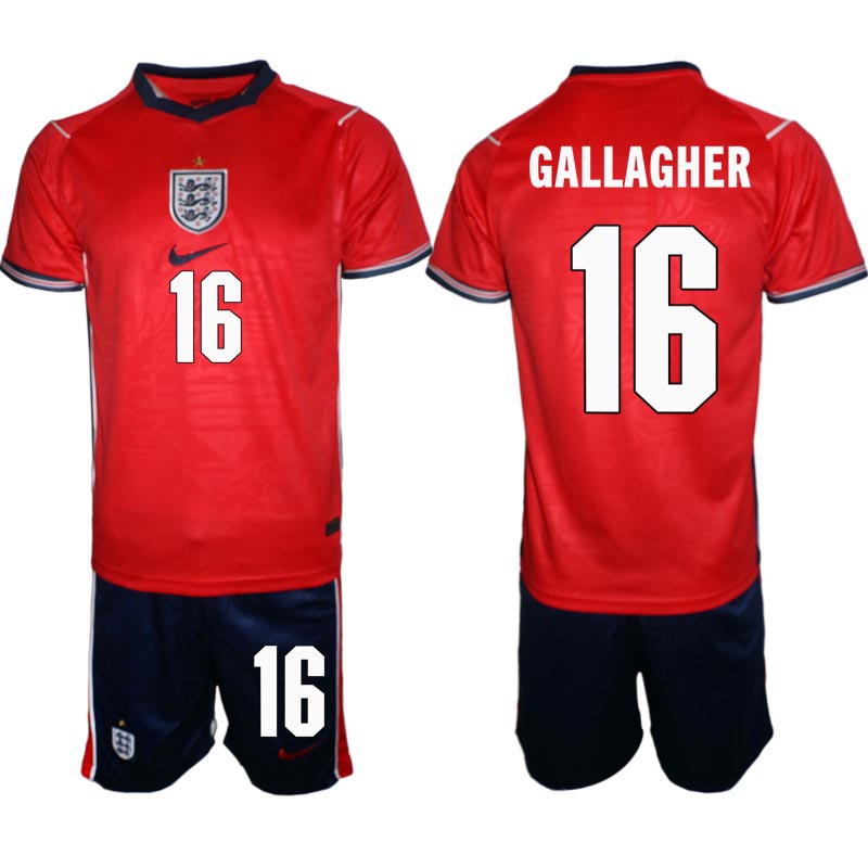 England Fotbollströja VM 2026 Borta Conor Gallagher 16 Herr Fotbollsset