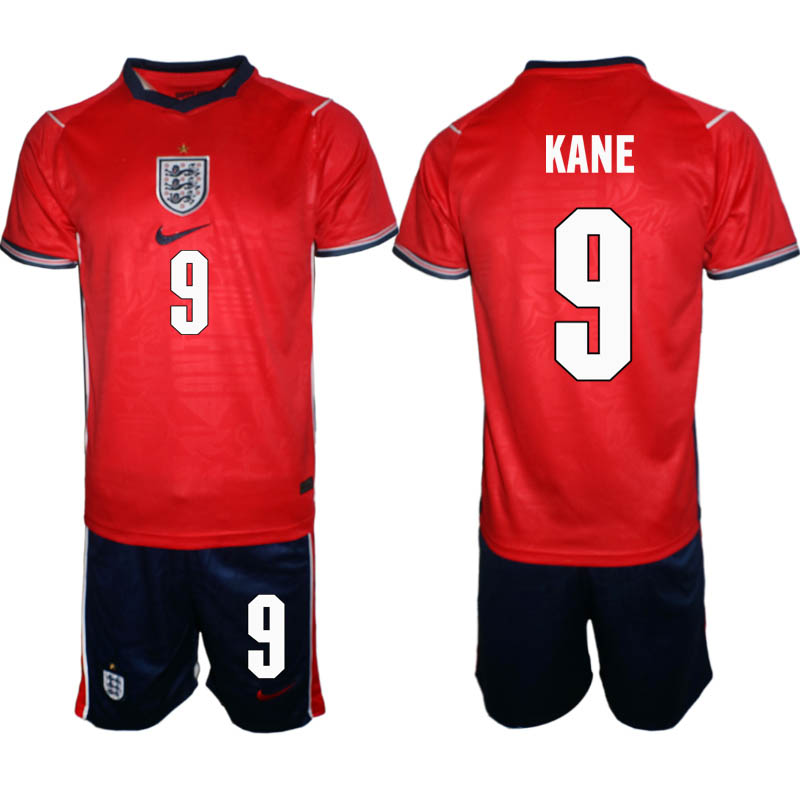 England Fotbollströja VM 2026 Borta Harry Kane 9 Herr Fotbollsset
