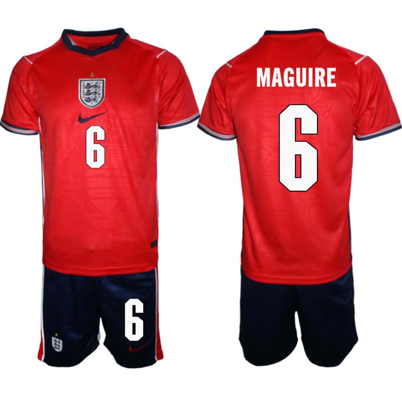 England Fotbollströja VM 2026 Borta Harry Maguire 6 Herr Fotbollsset