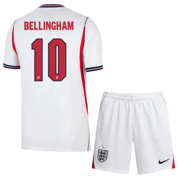England Hemma VM 2026 Barn – Jude Bellingham #10 Fotbollströjor
