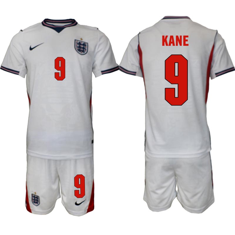 England tröja VM 2026 Hemma Harry Kane 9 Herr Fotbollsställ