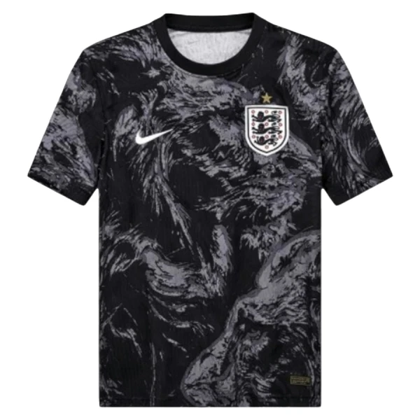 England Pre-Match Tröja Herr VM 2026 Svart Uppvärmningströja
