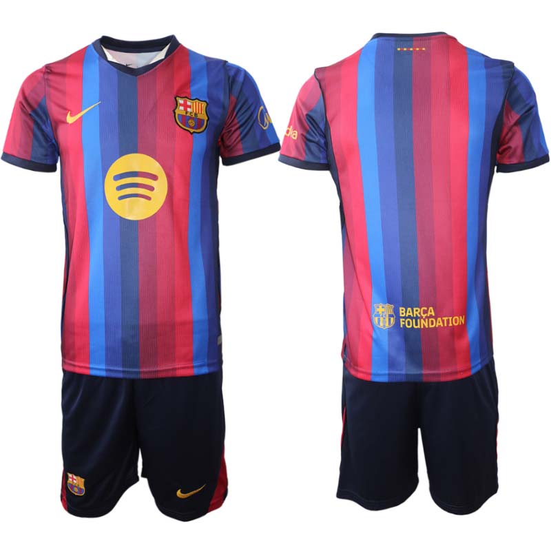 FC Barcelona Hemma 2026/27 Herr Tröja och Shorts
