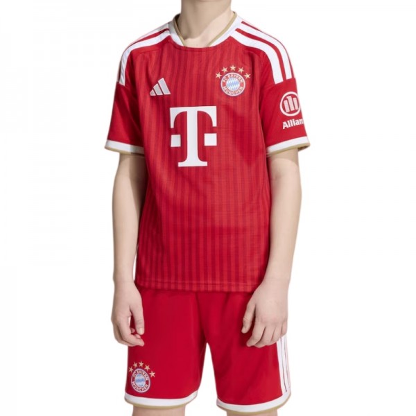 FC Bayern München Fotbollströja 2026/27 Barn Hemma Fotbollsställ