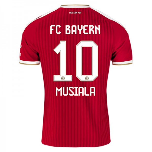 FC Bayern München Fotbollströja 2026/27 Hemma Jamal Musiala 10 Herr