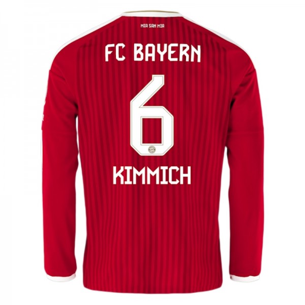 FC Bayern München Fotbollströja 2026/27 Joshua Kimmich 6 Hemma Herr Långärmad
