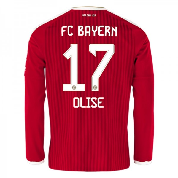 FC Bayern München Fotbollströja 2026/27 Michael Olise 17 Hemma Herr Långärmad