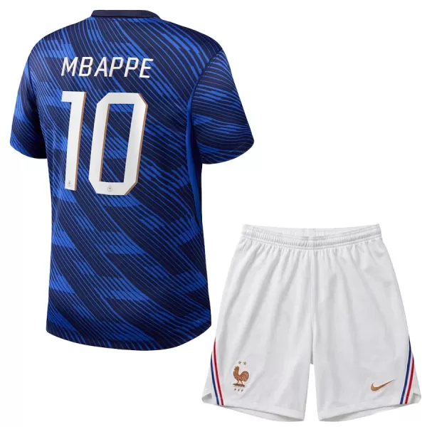 Frankrike Hemma VM 2026 Barn – Kylian Mbappé #10 Fotbollströjor