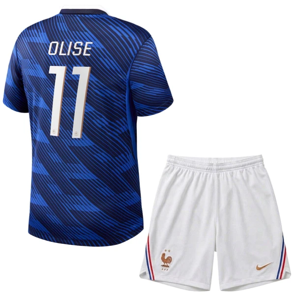 Frankrike Hemma VM 2026 Barn – Michael Olise #11 Fotbollströjor