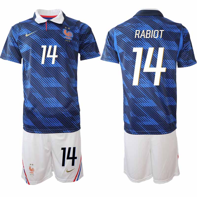 Frankrike Hemma VM 2026 Herr Adrien Rabiot 14 Tröja och Shorts