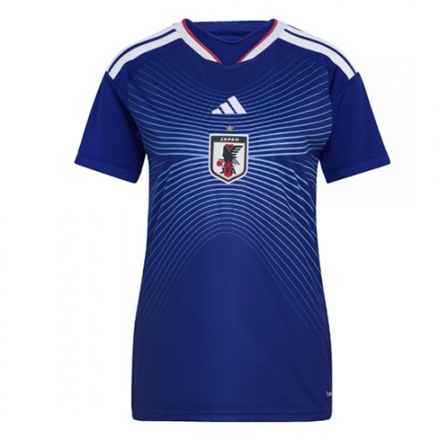 Japan VM 2026 Hemma Dam Kortärmad Fotbollströjor