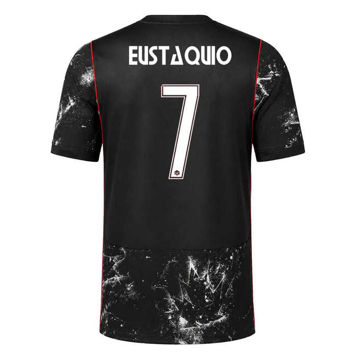 Fotbollströja Kanada VM 2026 Stephen Eustáquio 7 Bortatröja Herr