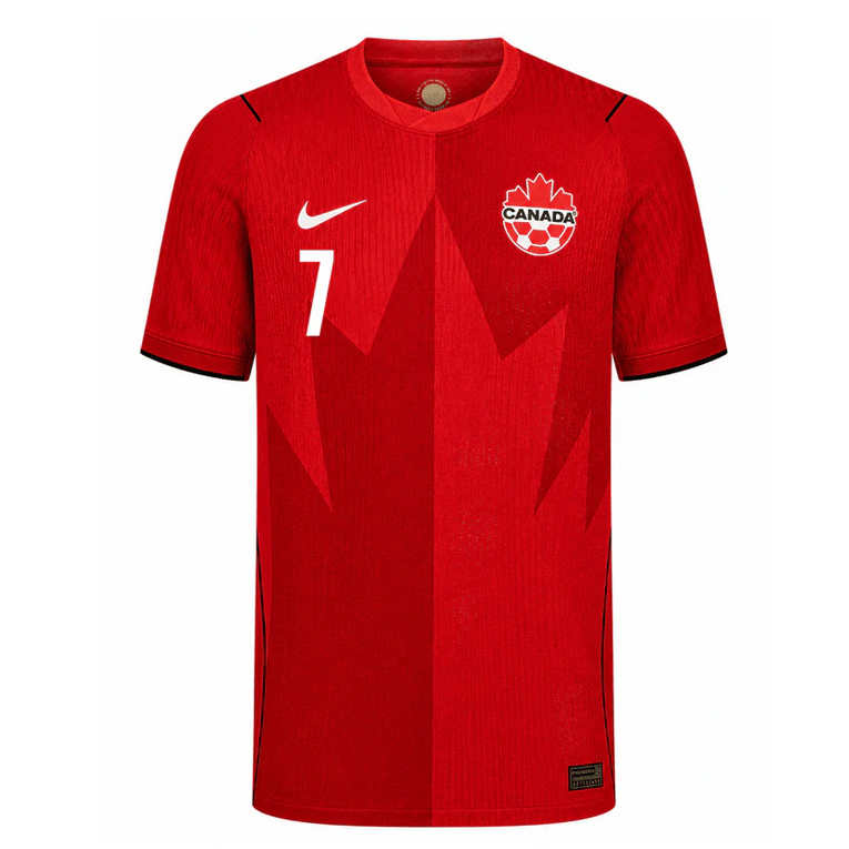 Fotbollströja Kanada VM 2026 Stephen Eustáquio 7 Hemmatröja Herr