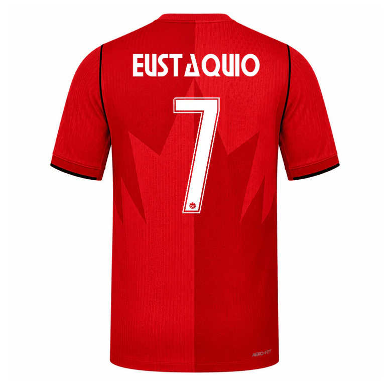 Fotbollströja Kanada VM 2026 Stephen Eustáquio 7 Hemmatröja Herr