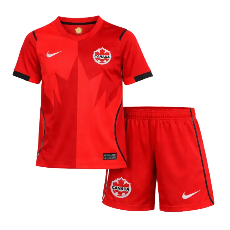 Kanada VM 2026 Hemma Barn Fotbollskit (Tröja + Shorts)