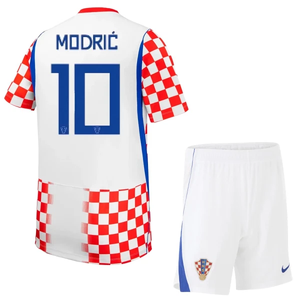 Kroatien Hemmatröja VM 2026 Luka Modrić 10 Barn Fotbollsställ