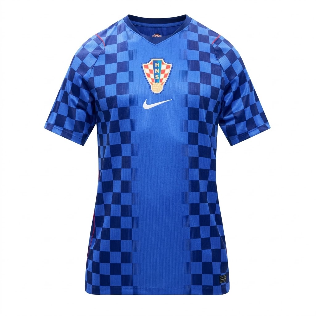 Kroatien VM 2026 Borta Dam Kortärmad Fotbollströjor