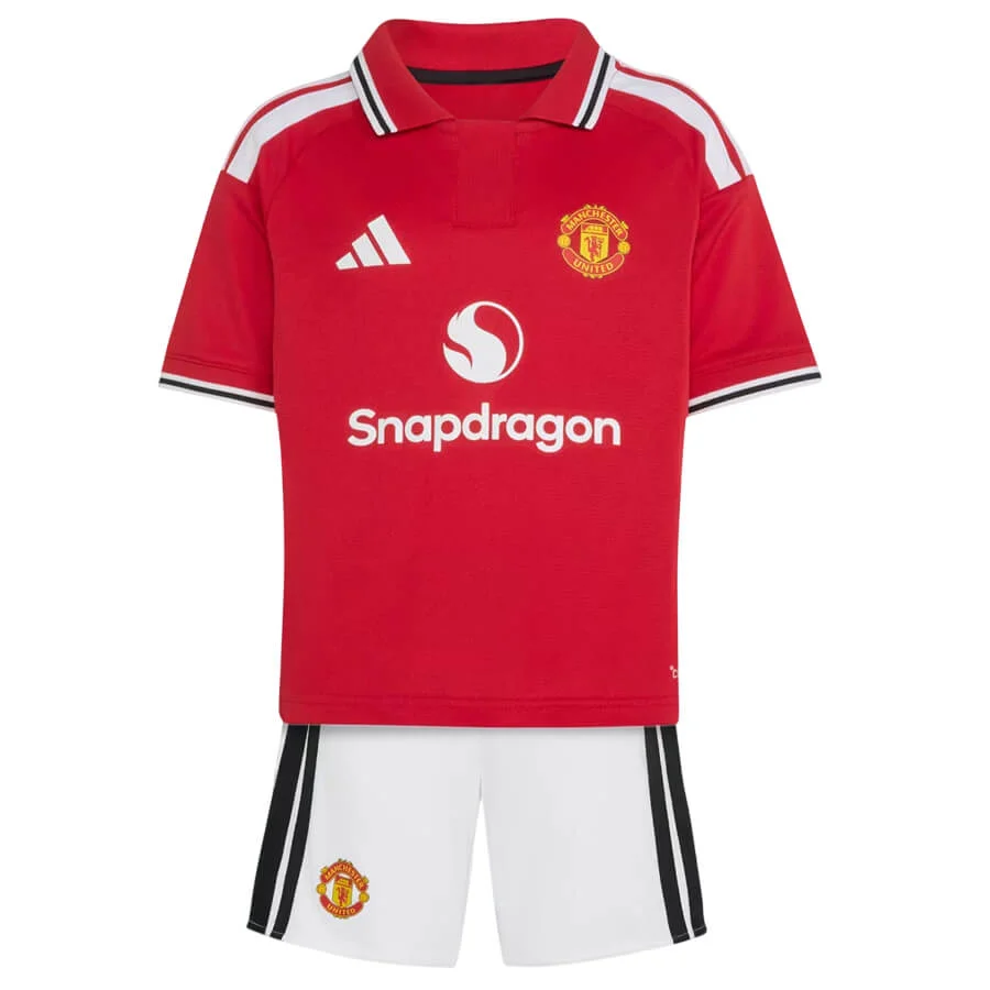 Manchester United Hemmatröja 2026/27 Barn Fotbollsställ