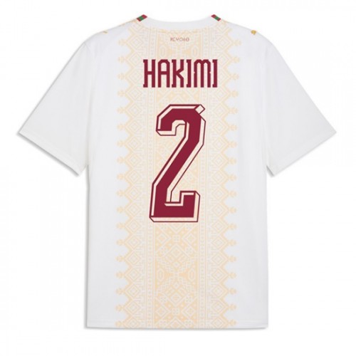 Marocko VM 2026 Achraf Hakimi #2 Borta Herr Kortärmad Fotbollströjor