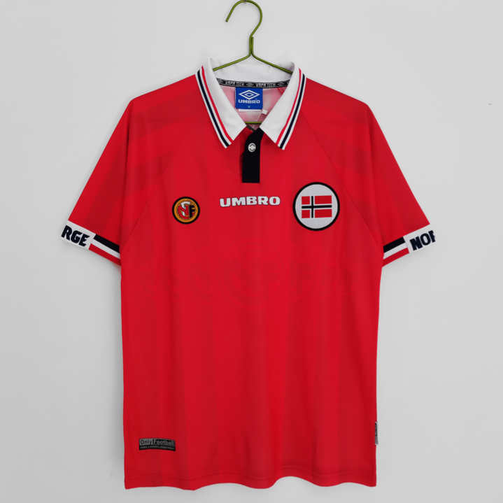 Retro Fotbollströja Norge 1998/99 Hemmatröja Herr