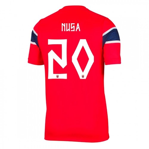 Norge VM 2026 Antonio Nusa #20 Hemma Herr Kortärmad Fotbollströjor