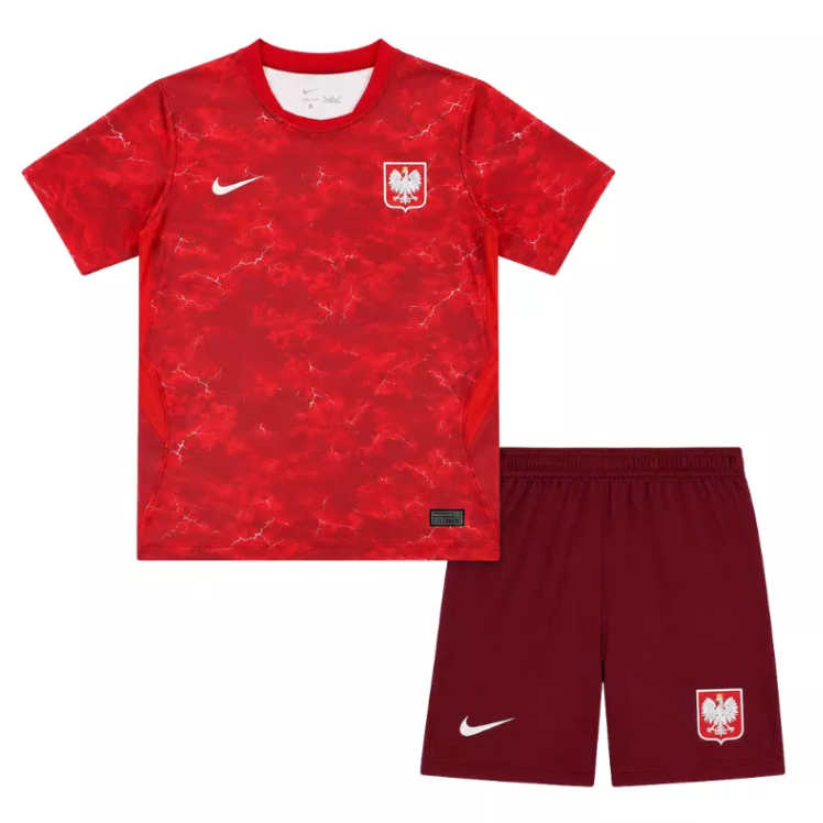 Polen Bortatröja 2026/27 Barn Tröja och Shorts