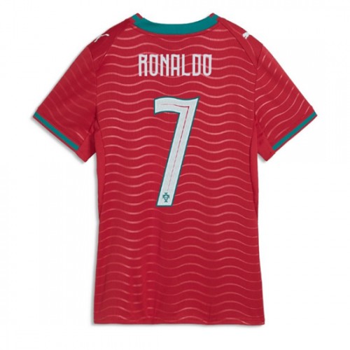 Portugal Hemma VM 2026 Cristiano Ronaldo 7 Dam Fotbollströjor
