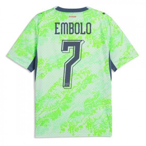 Schweiz VM 2026 Borta Breel Embolo 7 Herr Fotbollströjor