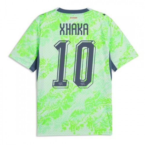 Schweiz VM 2026 Borta Granit Xhaka 10 Herr Fotbollströjor