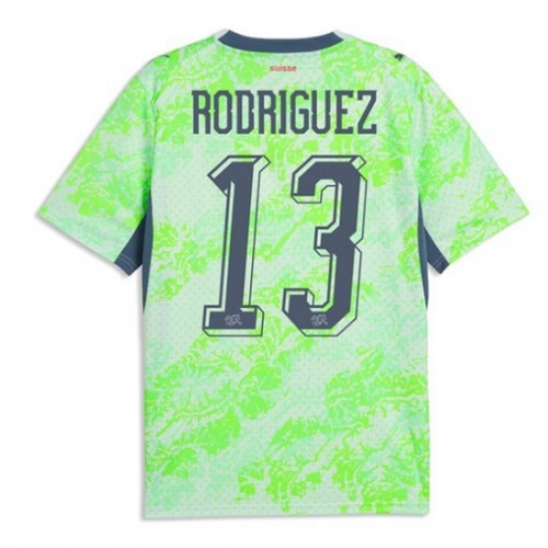 Schweiz VM 2026 Borta Ricardo Rodriguez 13 Herr Fotbollströjor