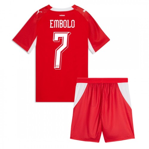 Schweiz VM 2026 Hemma Barn Breel Embolo 7 Fotbollskit