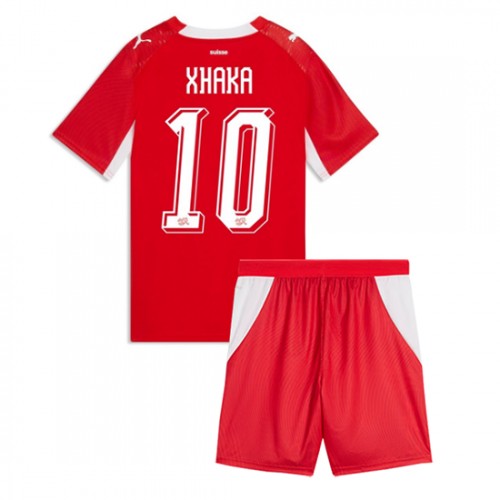 Schweiz VM 2026 Hemma Barn Granit Xhaka 10 Fotbollskit
