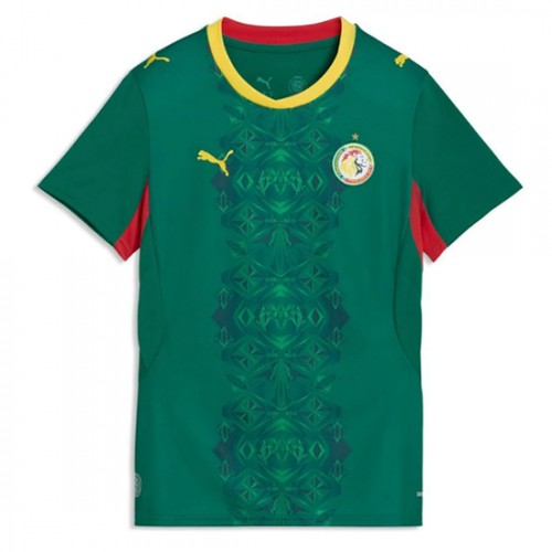 Senegal VM 2026 Borta Dam Kortärmad Fotbollströjor