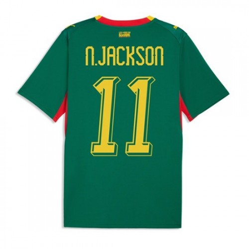 Senegal VM 2026 Borta Nicolas Jackson 11 Herr Fotbollströjor
