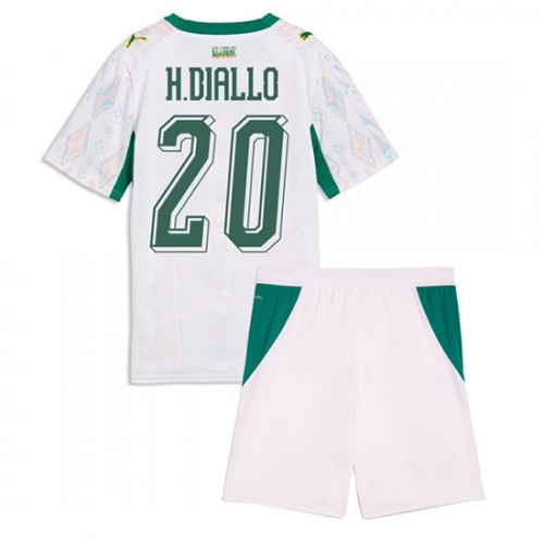 Senegal VM 2026 Hemma Barn Habib Diallo 20 Fotbollskit