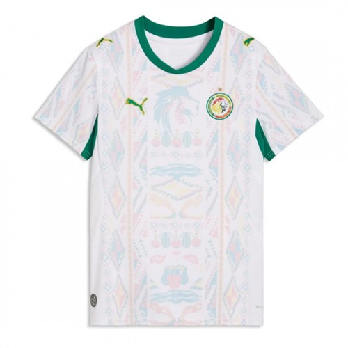 Senegal VM 2026 Hemma Dam Kortärmad Fotbollströjor