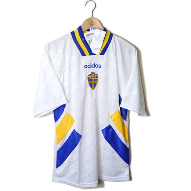 Sverige 1994 Retro Borta tröja Herr