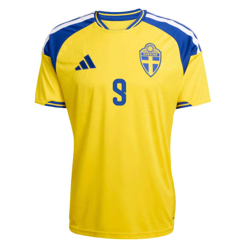 Sverige Hemma VM 2026 Herr Alexander Isak 9 Landslagströja