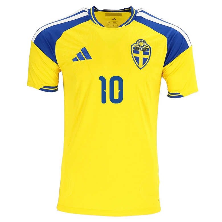 Sverige Hemmatröja Herr – Zlatan Ibrahimović #10 Hyllningsutgåv