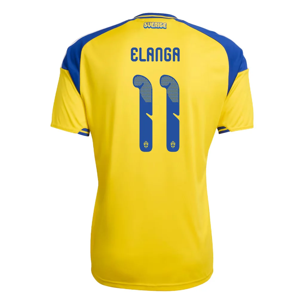 Sverige Hemmatröja VM 2026 Anthony Elanga 11 Herr matchtröja